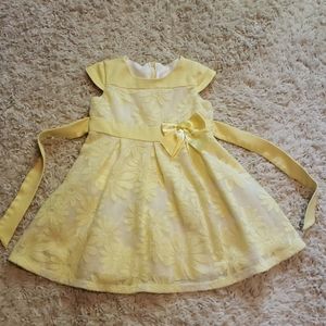 Lavender yellow dress